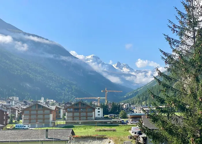 Moderne Dachwohnung Naehe Zermatt Mit Balkon * Täsch