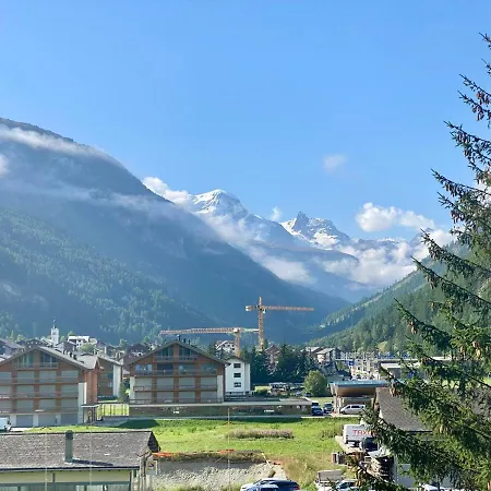 Moderne Dachwohnung Naehe Zermatt Mit Balkon * Täsch